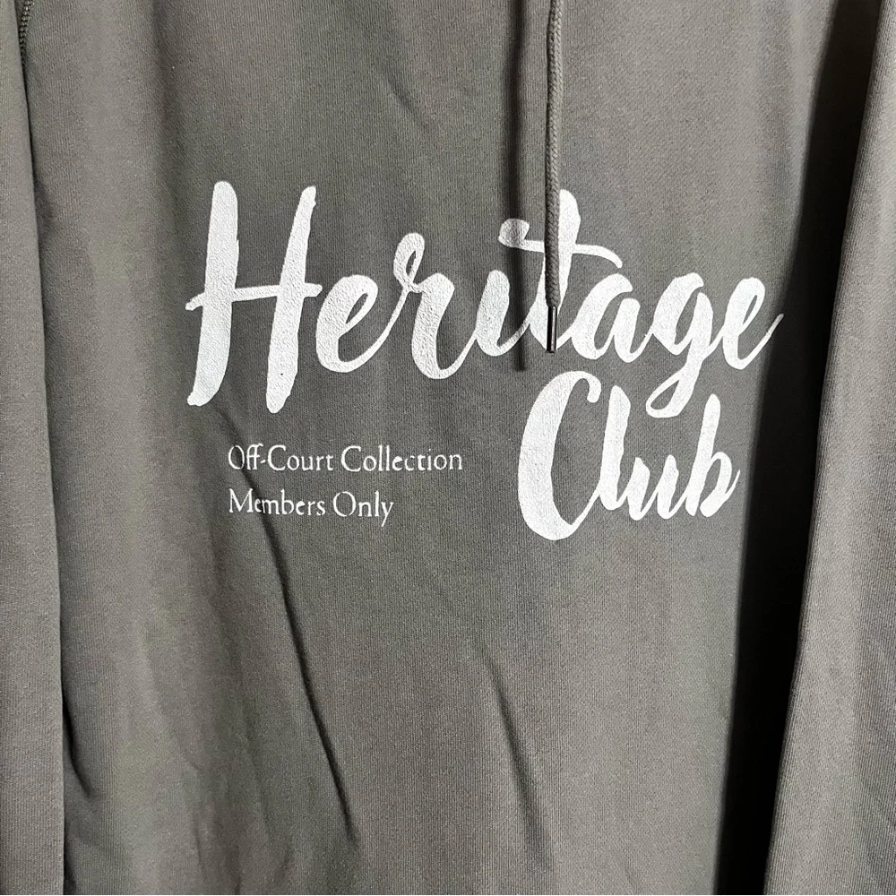NWT Spark Heritage Club Men’s 3X Green Grayish color Off Court Collection Hoodie - Picture 2 of 7